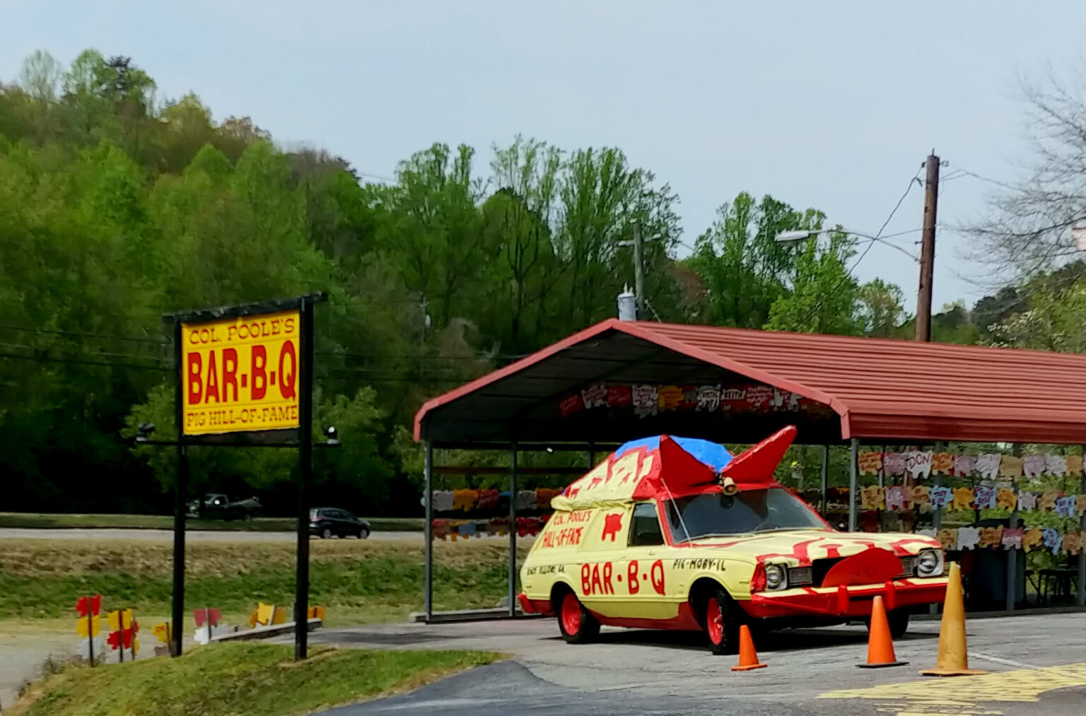 Col Poole's BarBQ in East Ellijay, GA Ga Mountains Guide