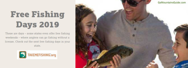 Free Fishing Days USA