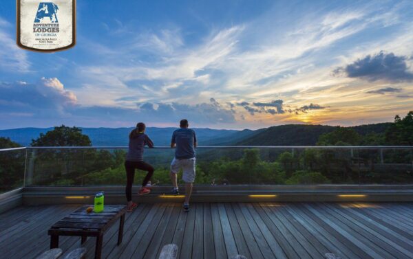 Amicalola Falls State Park and Lodge in North Georgia