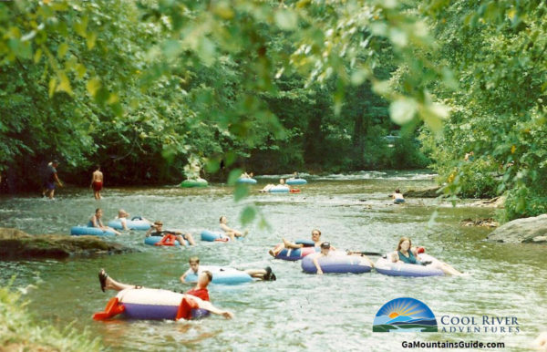 Cool River Adventures Tubing on the Chattahoochee River in the Georgia Mountains
