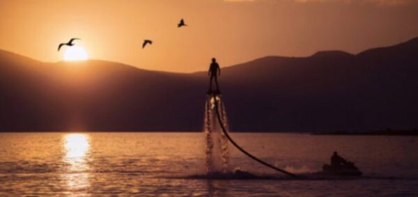 Flyboarding at Mountain Wake on Lake Chatuge (Permanently Closed)