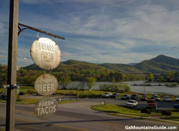 Hiawassee Brew in the Georgia Mountains