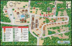 Serendipity Park Map - GaMountainsGuide.com