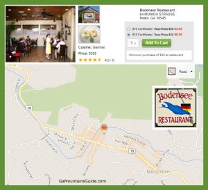 Bodensee Restuarant in Helen, GA - GaMountainsGuide.com