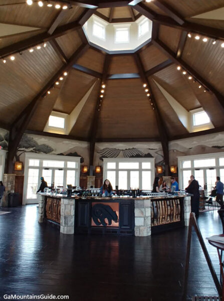 Yonah Winery Tasting Room at Yonah Mountain Vineyards