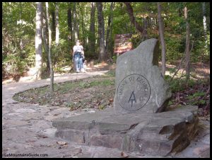Appalachian Trail National Park in the Georgia Mountains