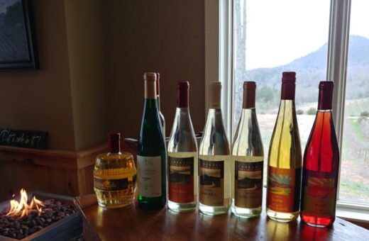Wines at Currahee Vineyard & Winery in Toccoa