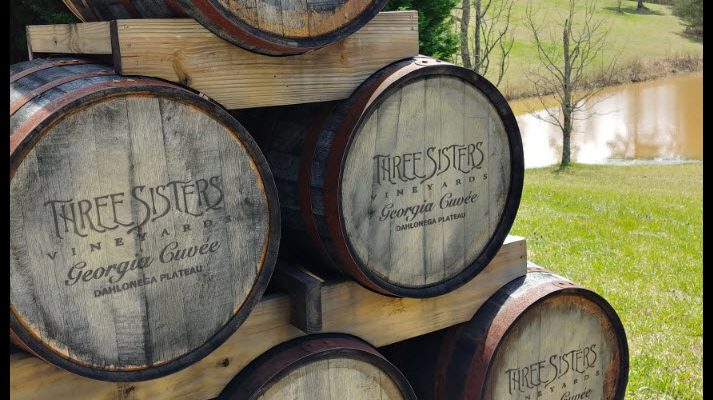 Three Sisters Vineyards Dahlonega Plateau
