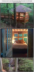 Abbie's Waterfall Treehouse - GaMountainsGuide.com