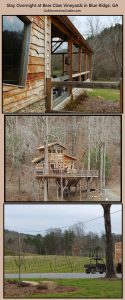 Stay at Bear Claw Vineyards in Blue Ridge, GA - GaMountainsGuide.com
