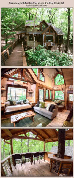 Inn The Ravine Luxury Treehouse Rental