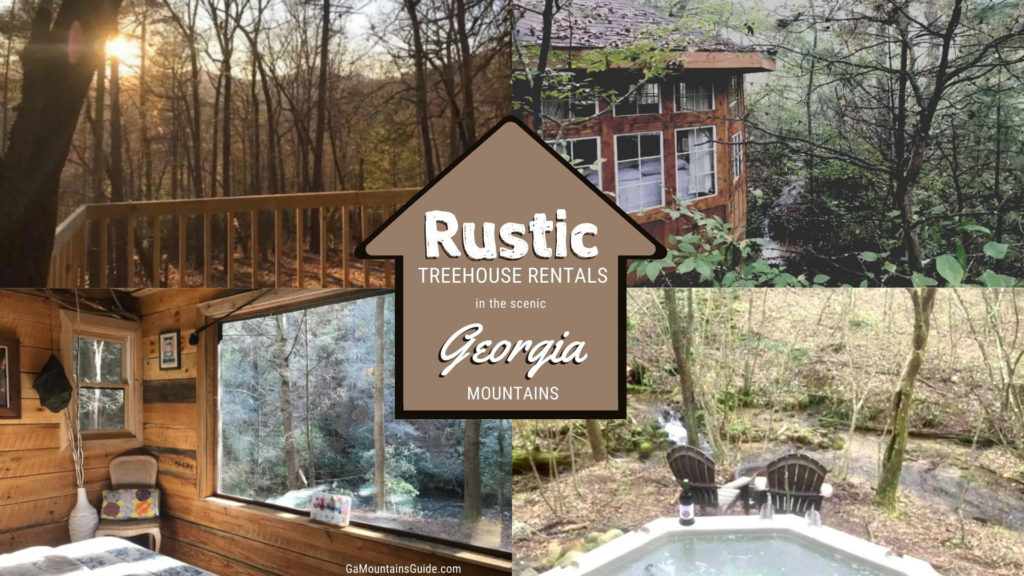 Rustic Treehouse Rentals in the Scenic Georgia Mountains