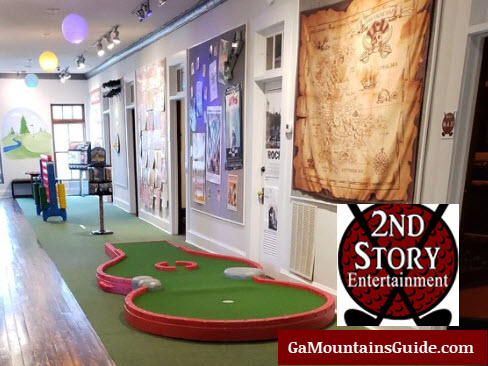 2nd Story Entertainment Indoor Mini Golf and Arcade