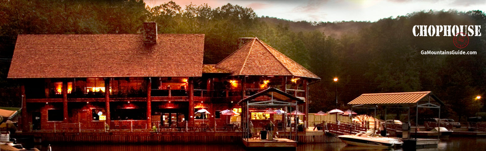 Chophouse at La Prades Waterfront Restaurant Georgia Mountains