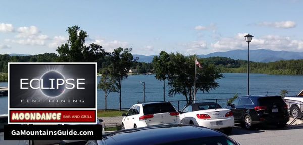Moondance and Eclipse Restaurants by Lake Chatuge in the North Georgia Mountains