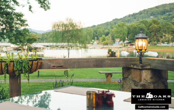 The Oaks Lakeside Kitchen Waterfront Restaurant in the Georgia Mountains