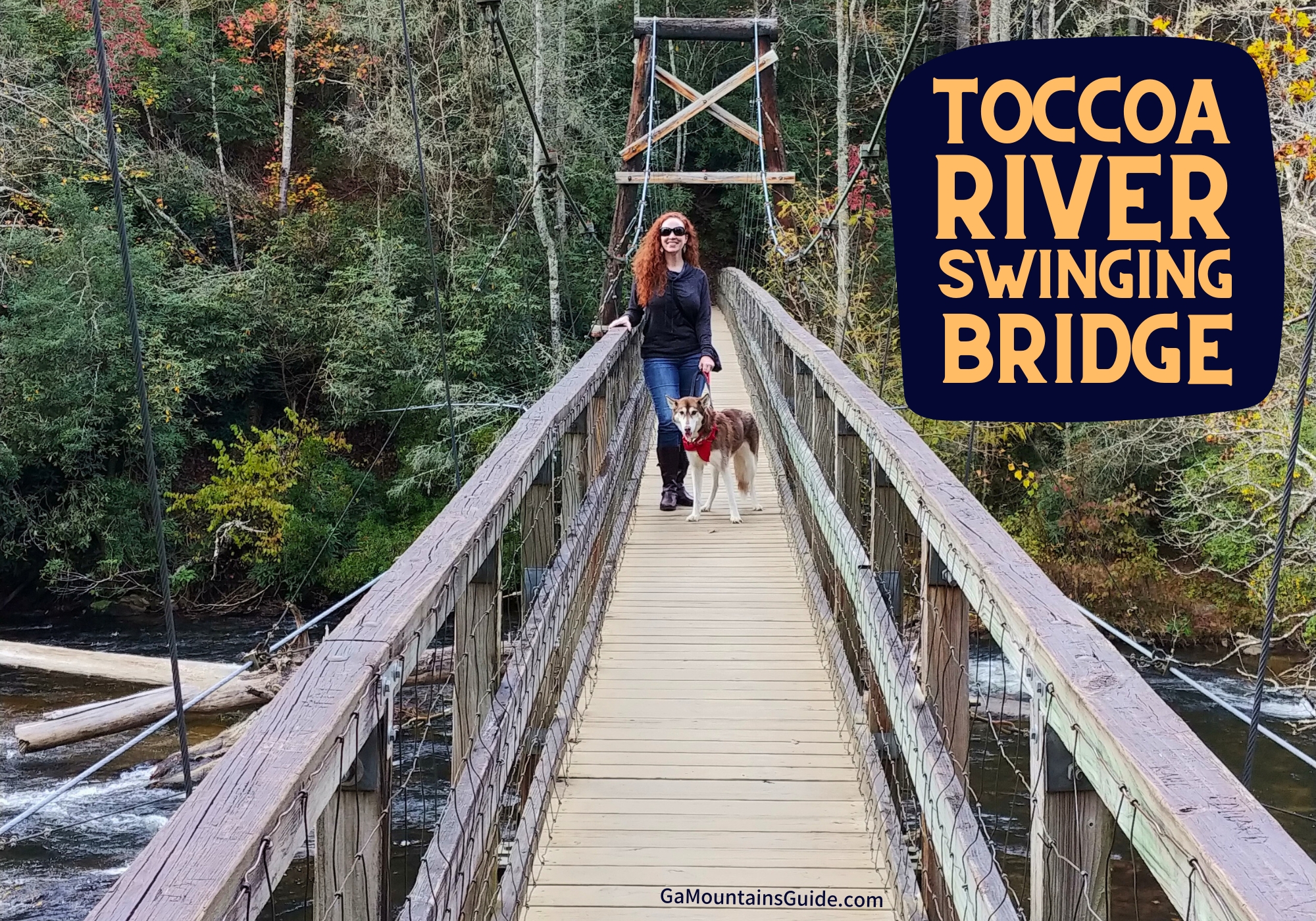 Toccoa River Swinging Bridge