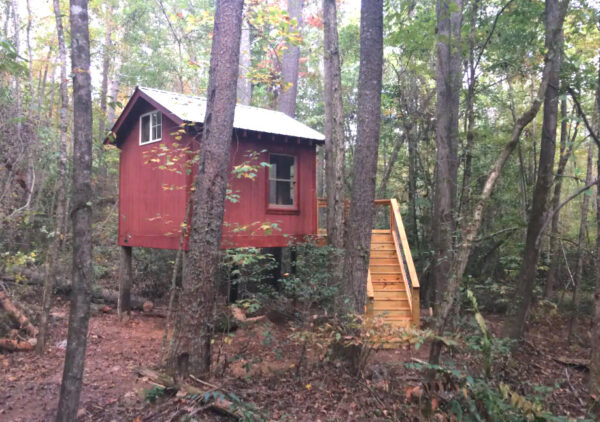 Creek Treehouse Rental at Nacoochee Adventures