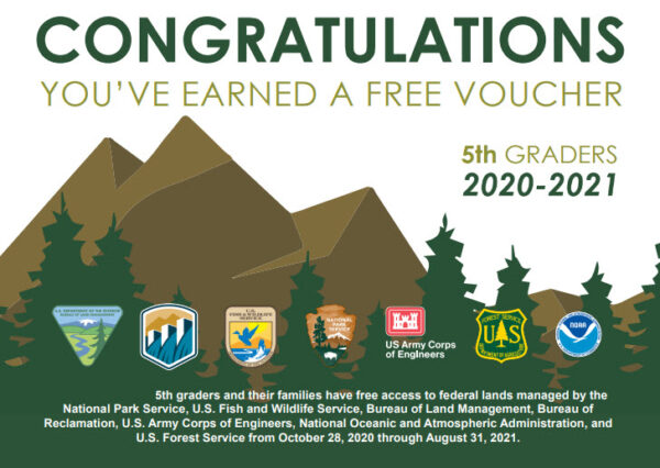Every Kid in a Park - Free Parks Pass for 5th Graders (2020-2021)
