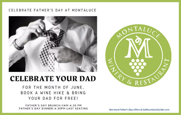 Bring Dad on Your Wine Hike for Free in June at Montaluce!