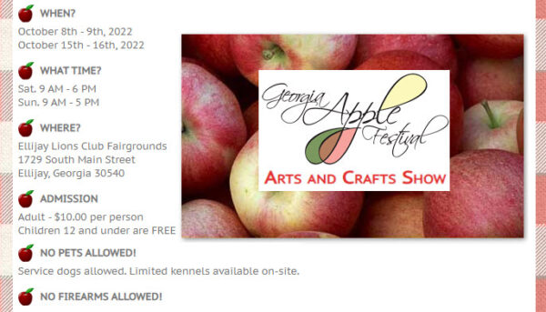 Georgia Apple Festival 2022