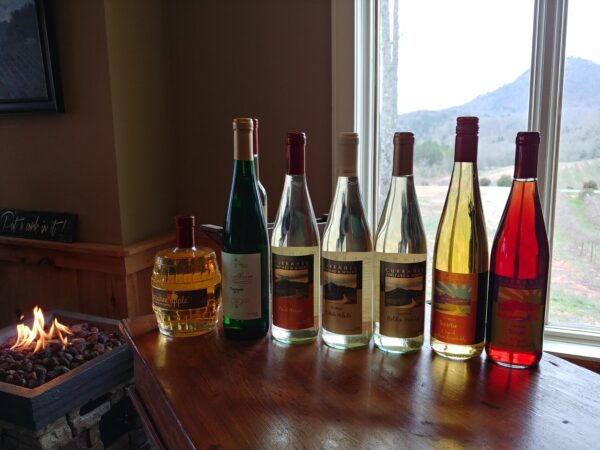 Currahee Vineyards White and Rose Wines