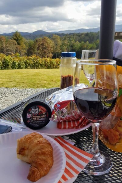 Ott Farms Vineyard Wine with Picnic Lunch and Gorgeous Views!