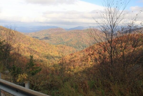 Russell-Brasstown Scenic Byway view at Hogpen Gap