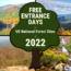 Free Entrance Days at US National Forests