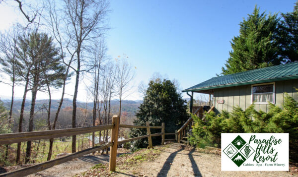 Cabin Rentals at Paradise Hills Winery in Blairsville, GA