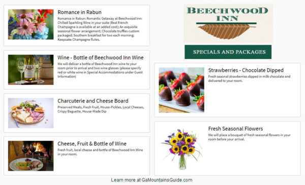 Beechwood Inn Specials