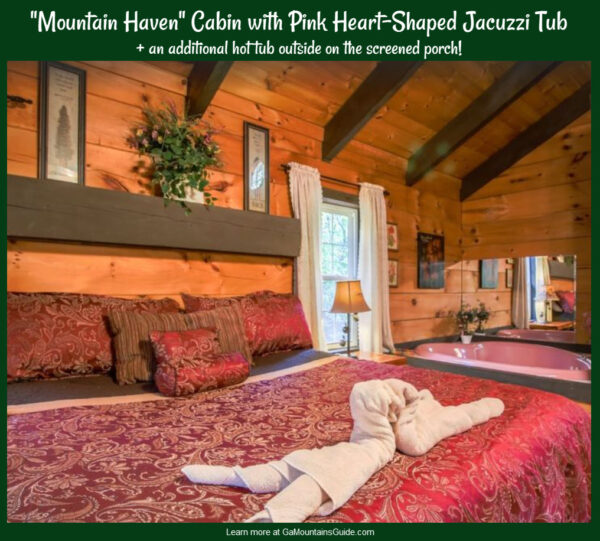 Romantic Getaways Georgia Mountains VRBO Mountain Haven