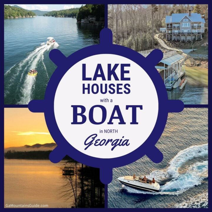 Lakefront Vacation Rentals with Boats! Ga Mountains Guide