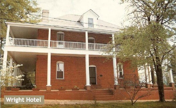 Historic Wright Hotel in Chatsworth, Georgia