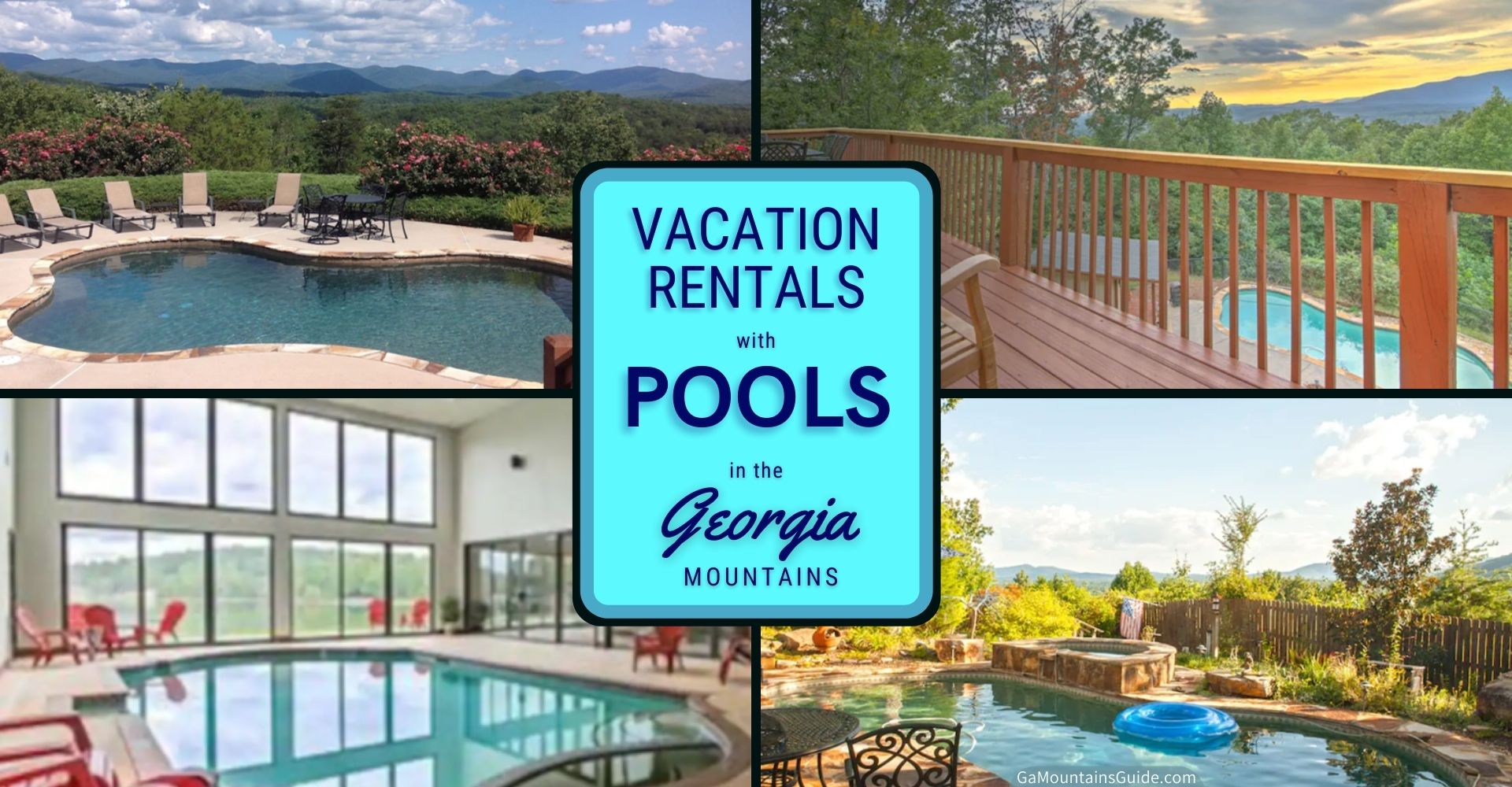 Vacation Rentals with a Private Pool in North Georgia