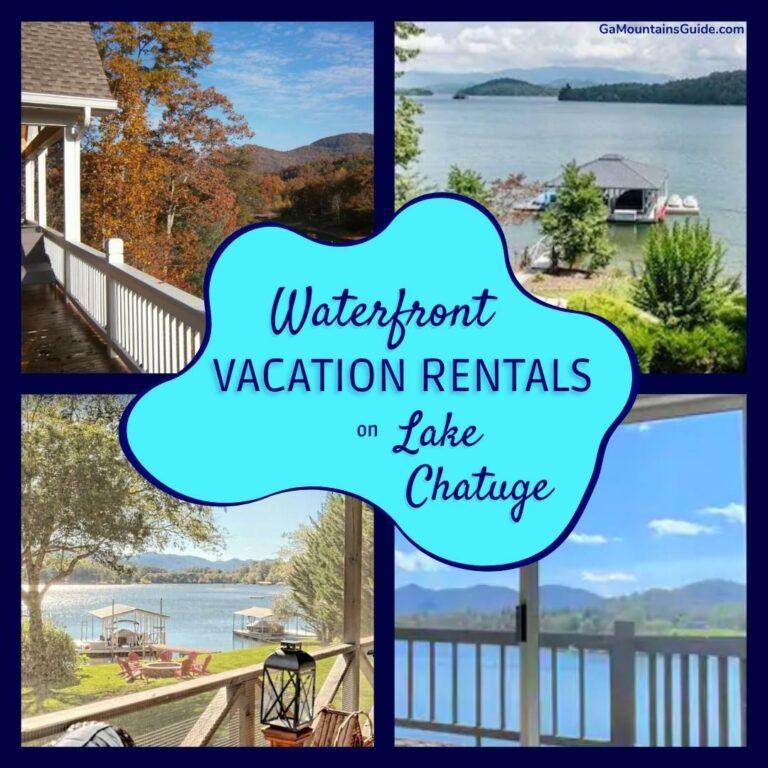 Waterfront rentals on scenic Lake Chatuge in North