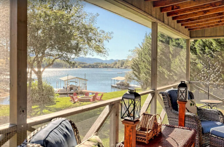Waterfront rentals on scenic Lake Chatuge in North