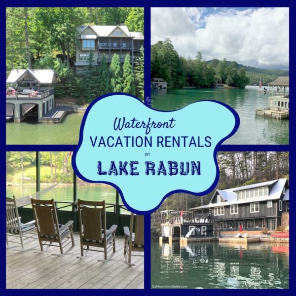 North Georgia Lakefront Vacation Rentals on Lake Rabun