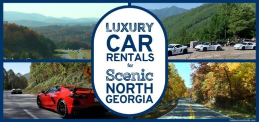 Luxury Car Rentals in Scenic North Georgia