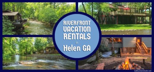 Riverfront Vacation Rentals in Helen GA