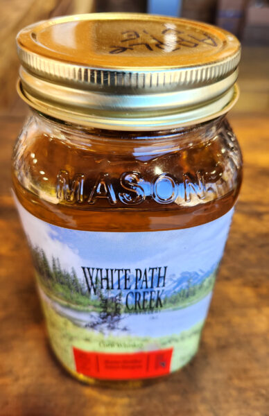 Apple Pie Moonshine at White Path Creek Distillery