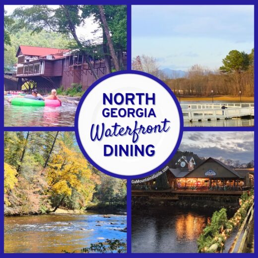 Waterfront Dining in North Georgia Mountains at 21 Places!!