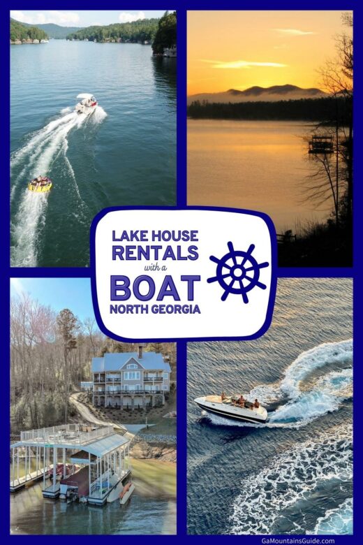 Lakefront Vacation Rental Homes w Boats GA Mountains Guide