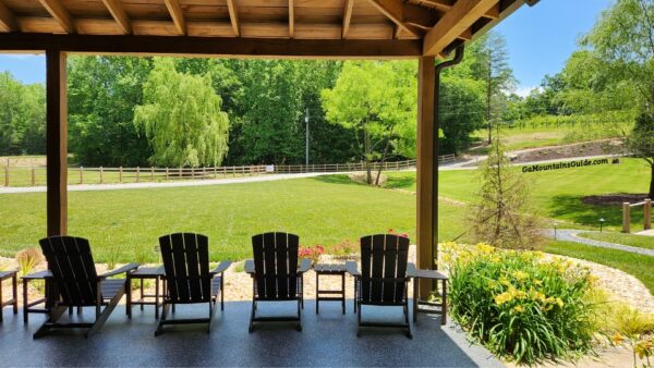 Cairn View Winery Outdoor Seating