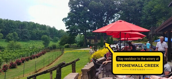 Stonewall Creek Vineyards Rental Cottage