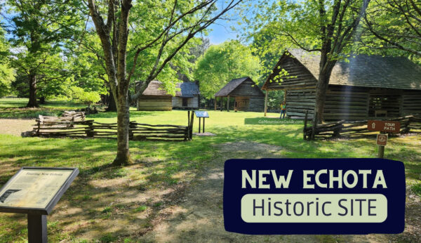 New Echota Historic Site in North GA