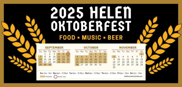 Helen Oktoberfest 2025 Schedule