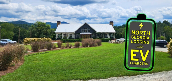 Lodging with EV Chargers at Julep Farms Resort in Dillard