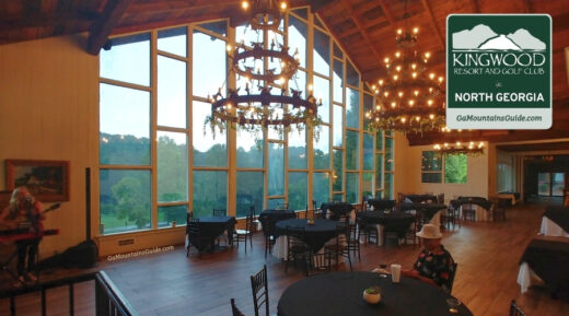 Live music with a view at Kingwood Resort Clayton GA