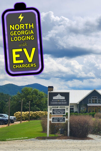 North GA Lodging with EV Chargers
